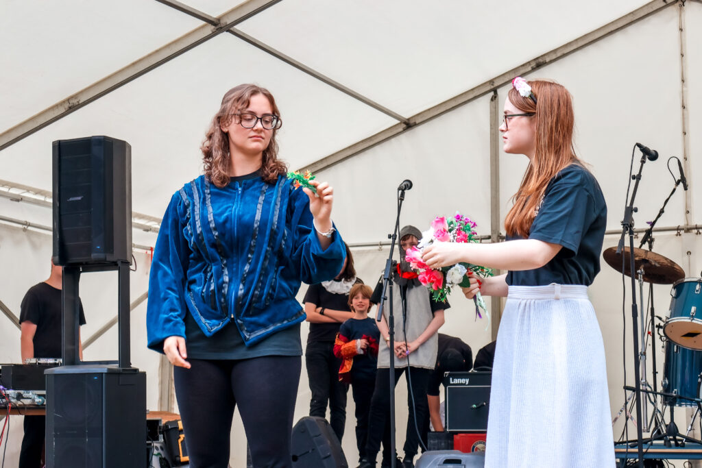 Live music at the Sticks N Stones Festival in Medway Kent